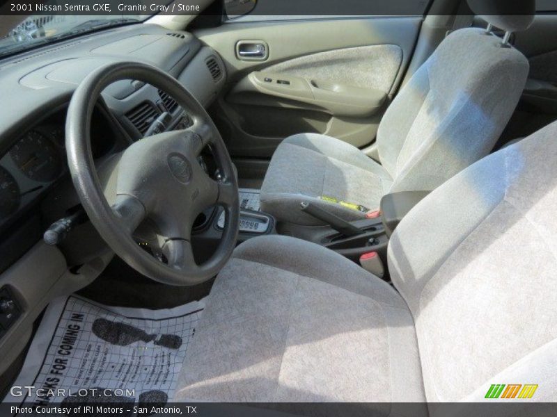 Granite Gray / Stone 2001 Nissan Sentra GXE