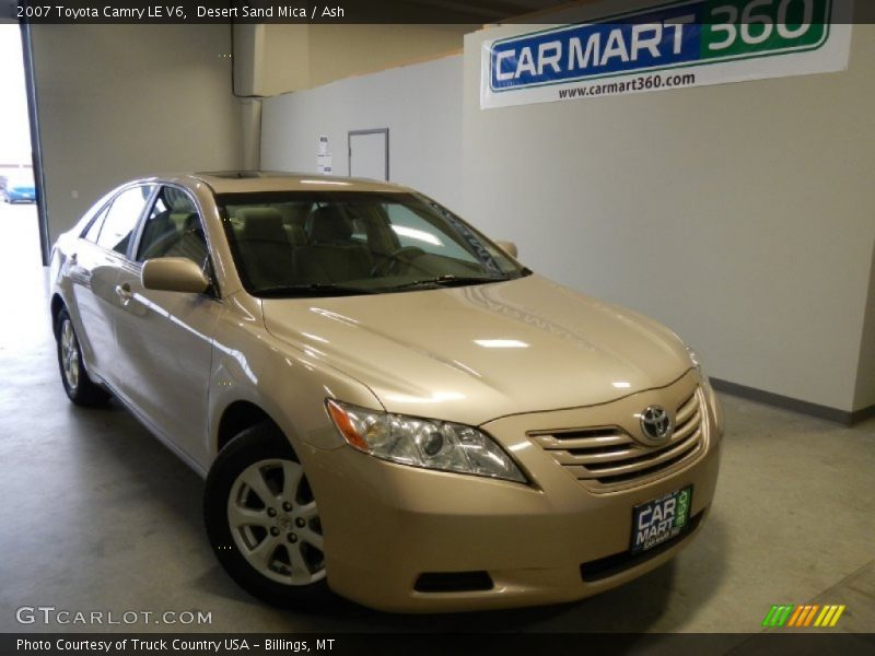 Desert Sand Mica / Ash 2007 Toyota Camry LE V6