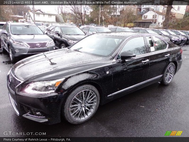Front 3/4 View of 2013 LS 460 F Sport AWD