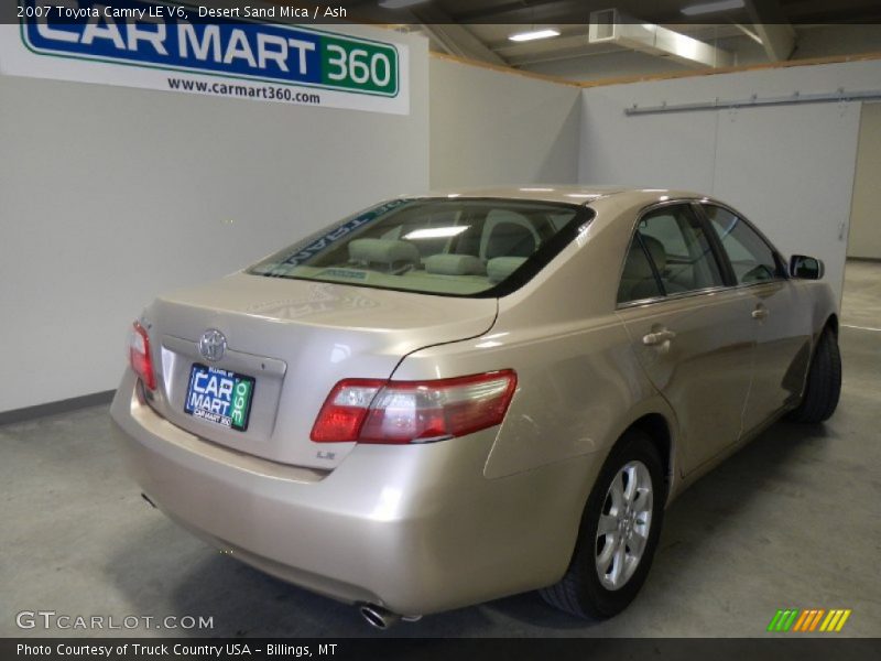 Desert Sand Mica / Ash 2007 Toyota Camry LE V6