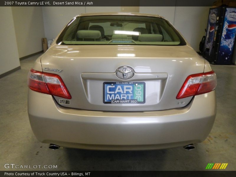 Desert Sand Mica / Ash 2007 Toyota Camry LE V6