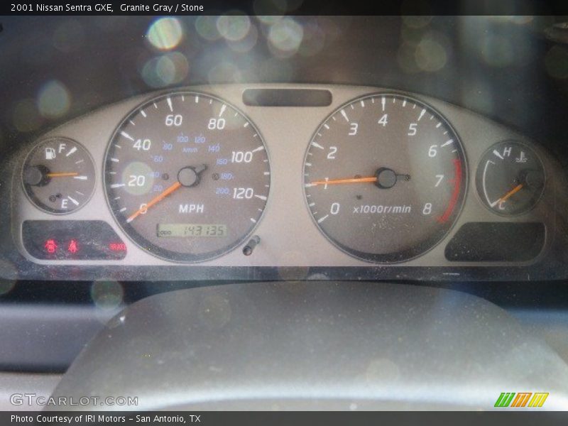 Granite Gray / Stone 2001 Nissan Sentra GXE