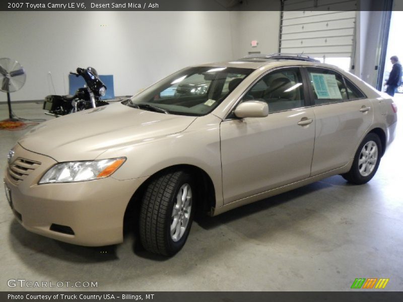 Desert Sand Mica / Ash 2007 Toyota Camry LE V6