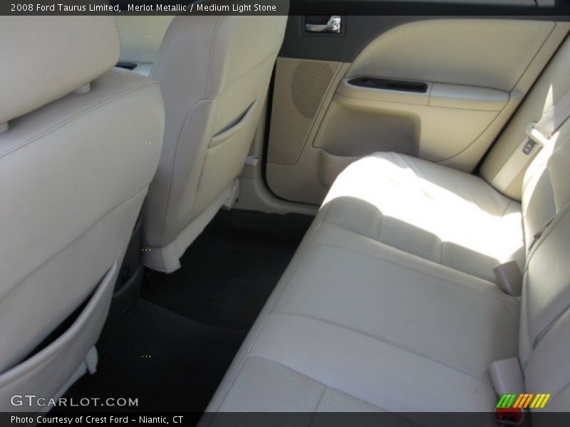 Merlot Metallic / Medium Light Stone 2008 Ford Taurus Limited