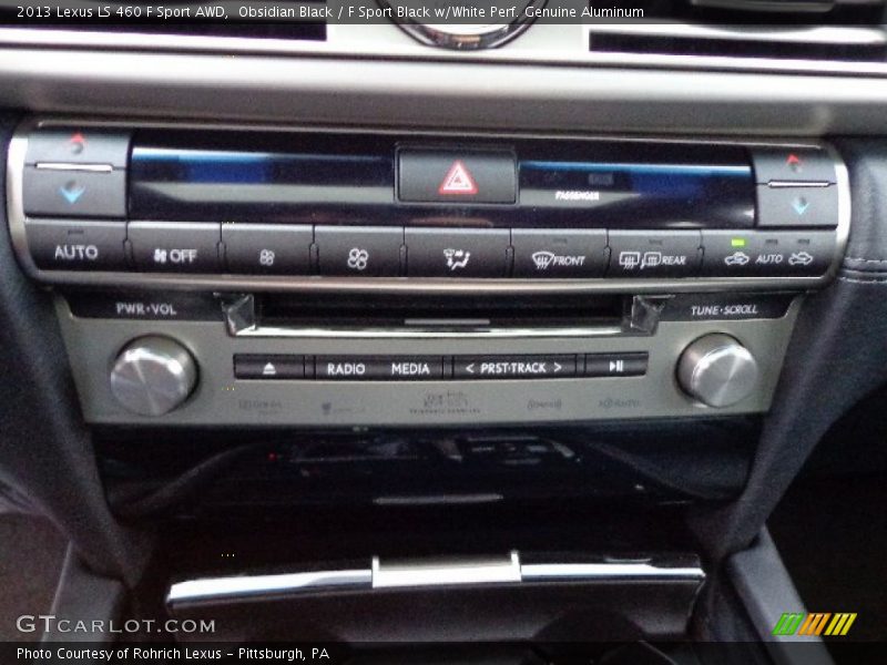 Controls of 2013 LS 460 F Sport AWD