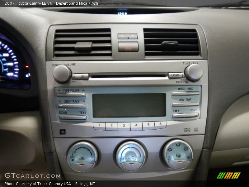 Desert Sand Mica / Ash 2007 Toyota Camry LE V6