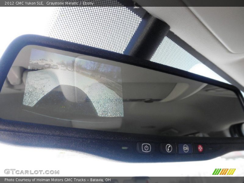 Graystone Metallic / Ebony 2012 GMC Yukon SLE