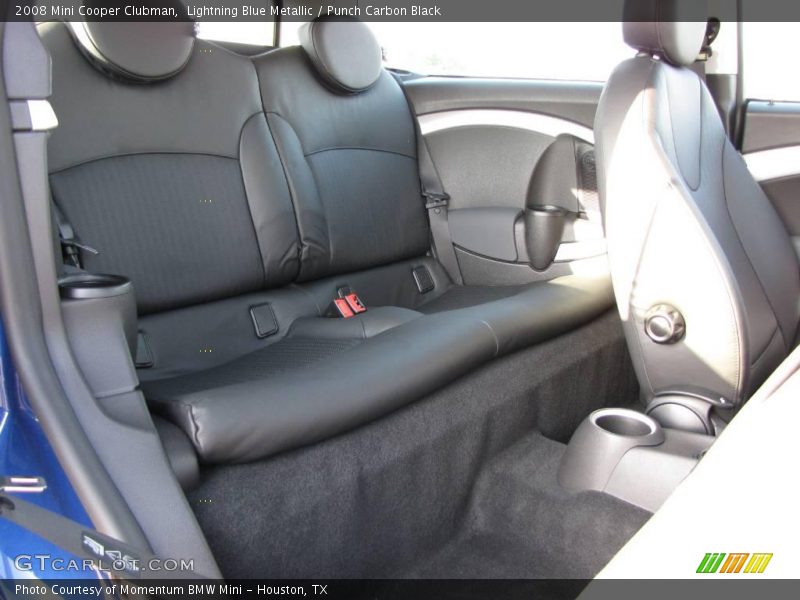 Lightning Blue Metallic / Punch Carbon Black 2008 Mini Cooper Clubman