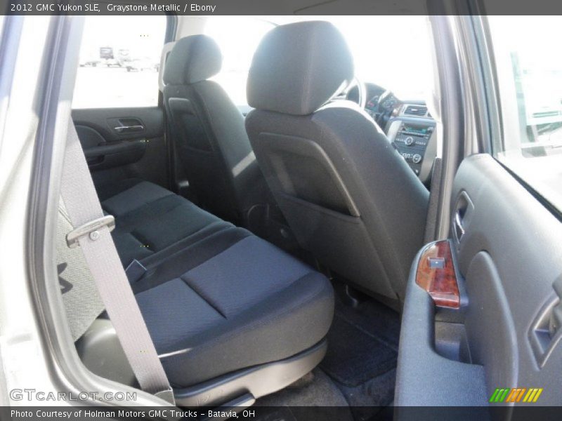 Graystone Metallic / Ebony 2012 GMC Yukon SLE