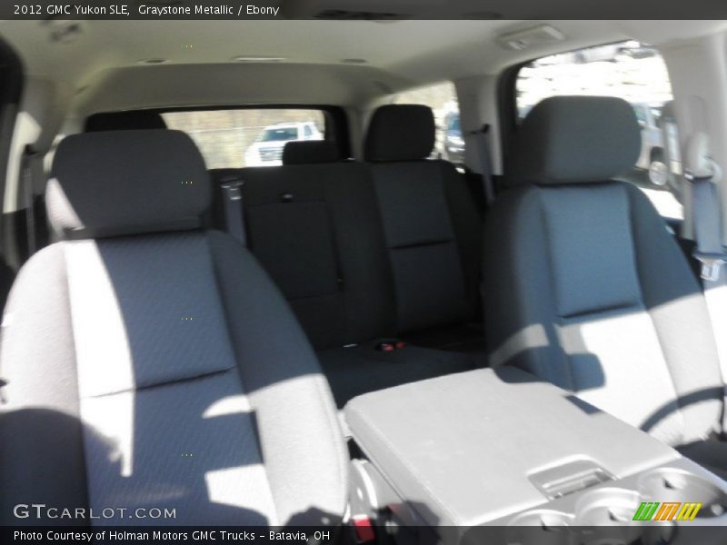 Graystone Metallic / Ebony 2012 GMC Yukon SLE