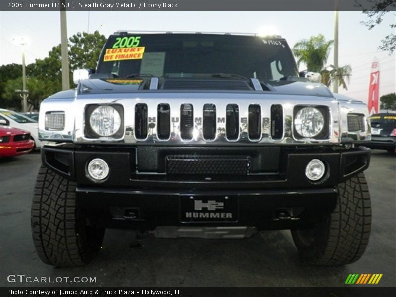 Stealth Gray Metallic / Ebony Black 2005 Hummer H2 SUT