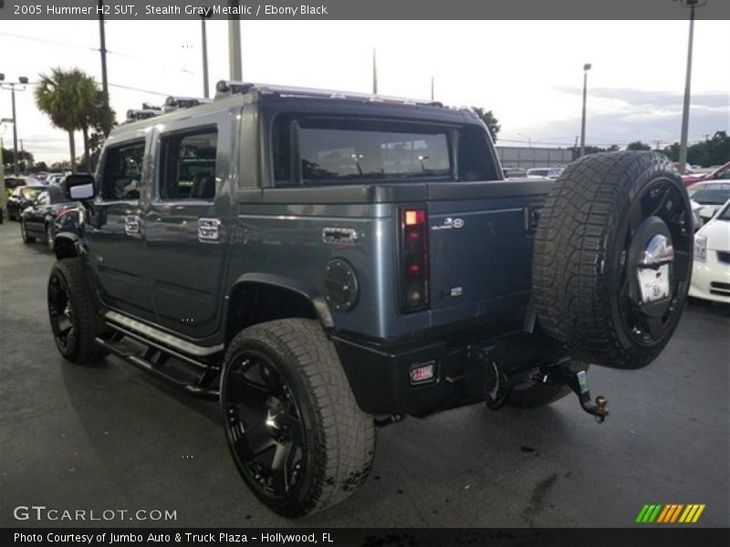 Stealth Gray Metallic / Ebony Black 2005 Hummer H2 SUT