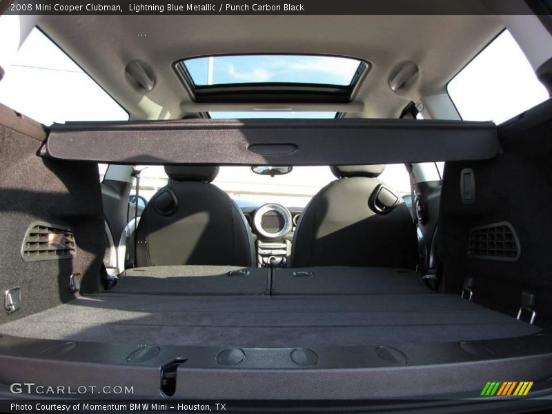 Lightning Blue Metallic / Punch Carbon Black 2008 Mini Cooper Clubman