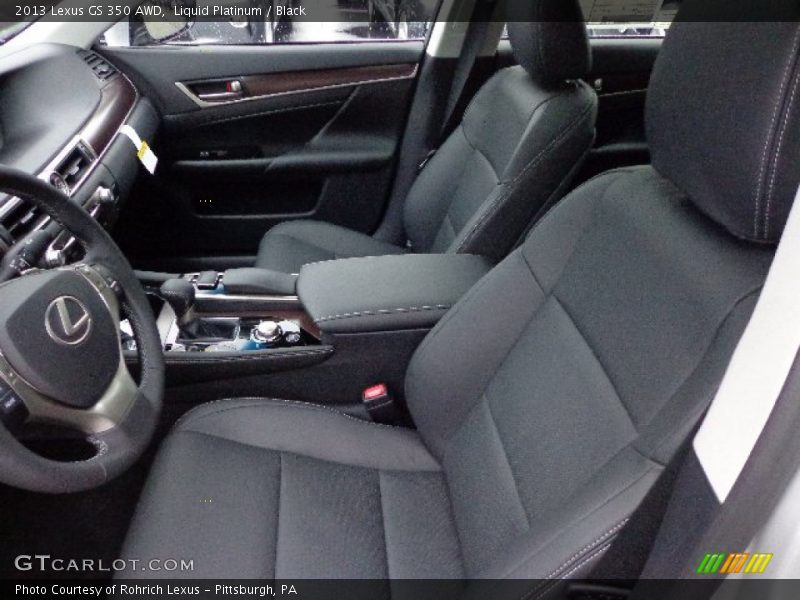 Liquid Platinum / Black 2013 Lexus GS 350 AWD