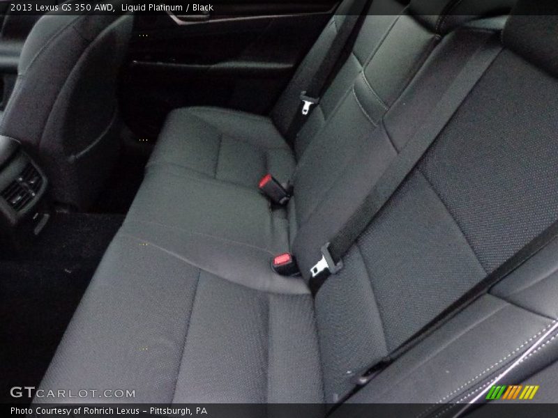 Liquid Platinum / Black 2013 Lexus GS 350 AWD
