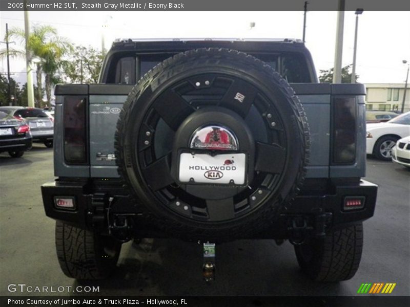 Stealth Gray Metallic / Ebony Black 2005 Hummer H2 SUT