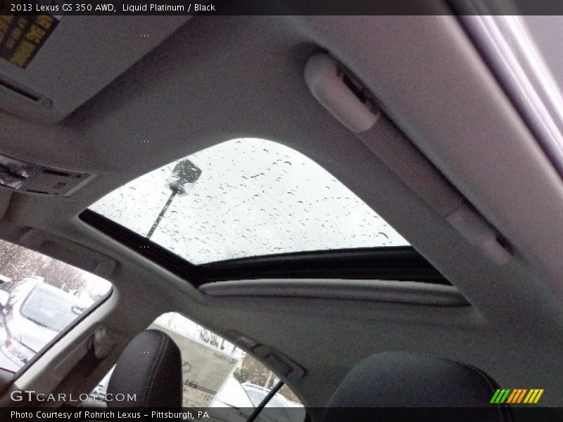 Liquid Platinum / Black 2013 Lexus GS 350 AWD