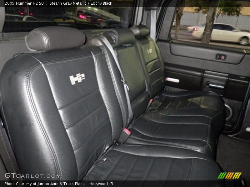 Stealth Gray Metallic / Ebony Black 2005 Hummer H2 SUT