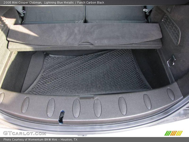 Lightning Blue Metallic / Punch Carbon Black 2008 Mini Cooper Clubman