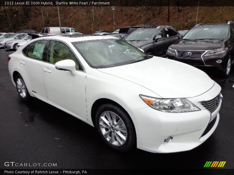 Starfire White Pearl / Parchment 2013 Lexus ES 300h Hybrid