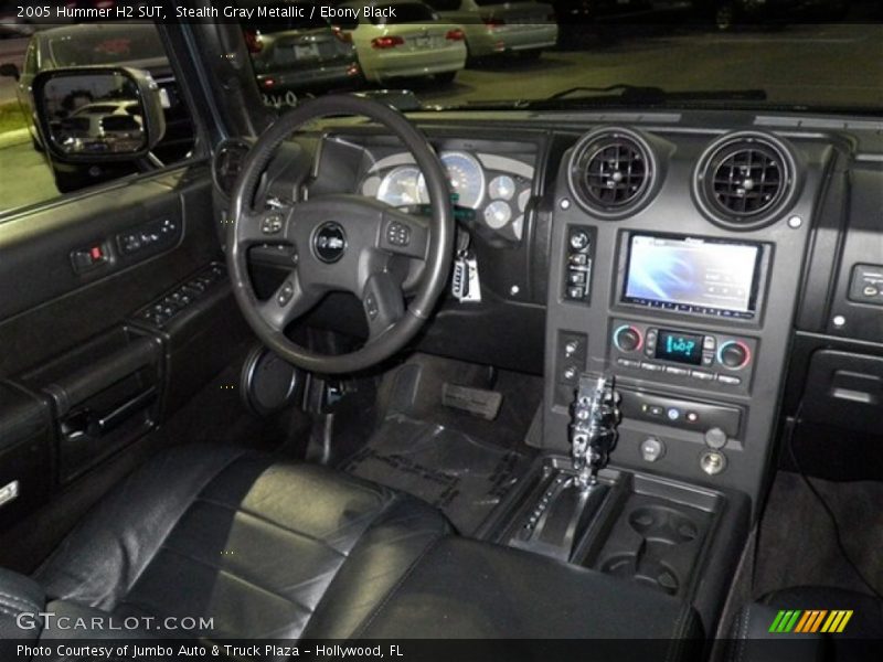 Stealth Gray Metallic / Ebony Black 2005 Hummer H2 SUT