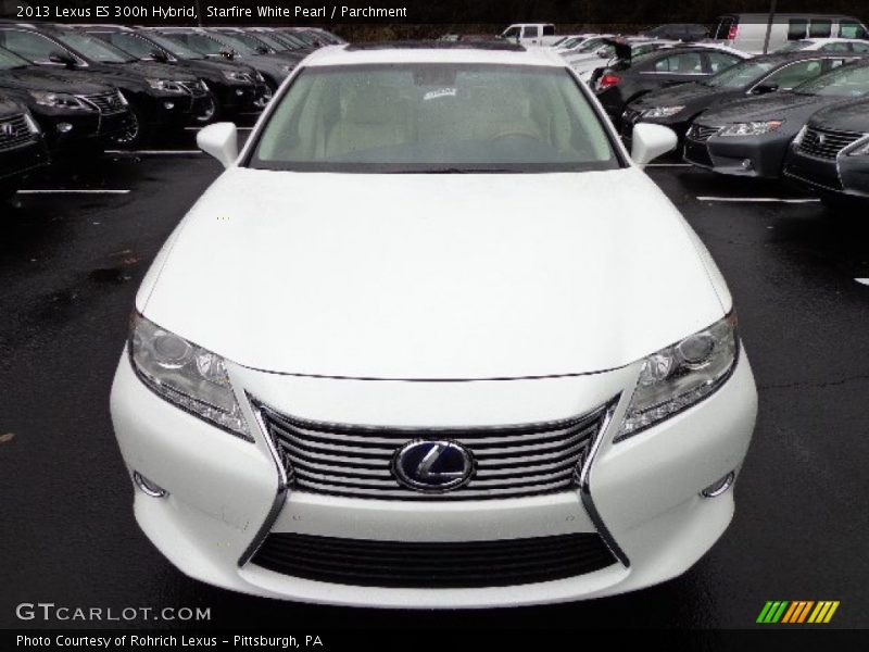 Starfire White Pearl / Parchment 2013 Lexus ES 300h Hybrid