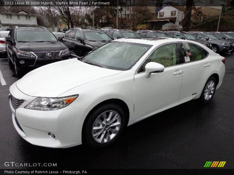 Starfire White Pearl / Parchment 2013 Lexus ES 300h Hybrid