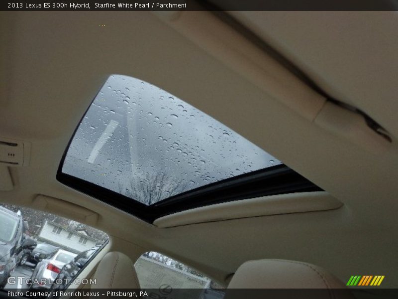 Starfire White Pearl / Parchment 2013 Lexus ES 300h Hybrid