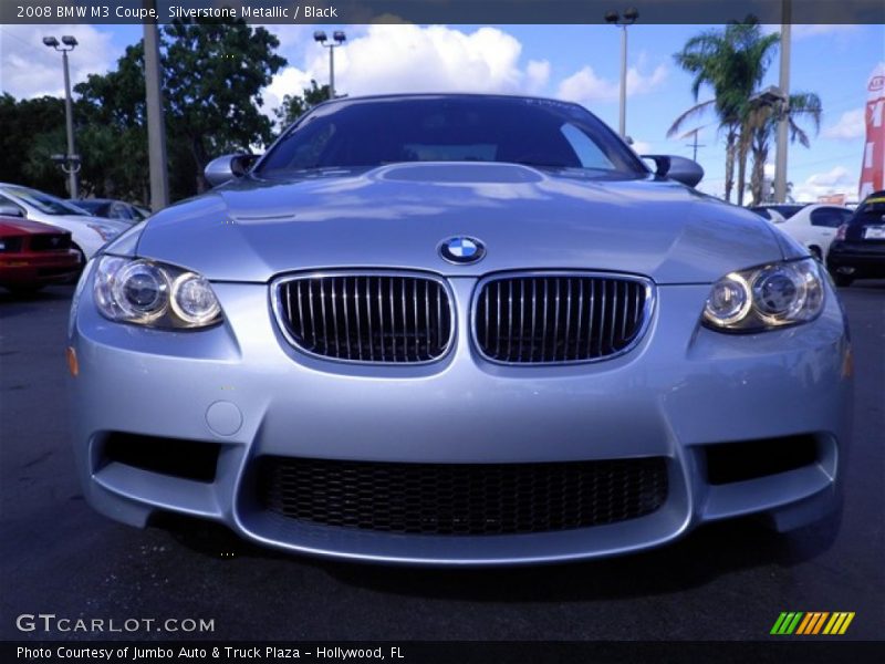 Silverstone Metallic / Black 2008 BMW M3 Coupe