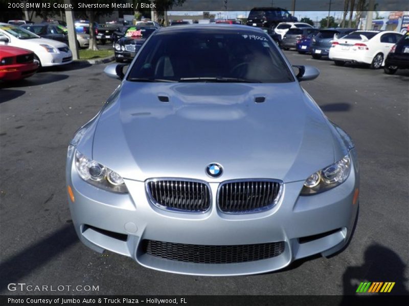 Silverstone Metallic / Black 2008 BMW M3 Coupe