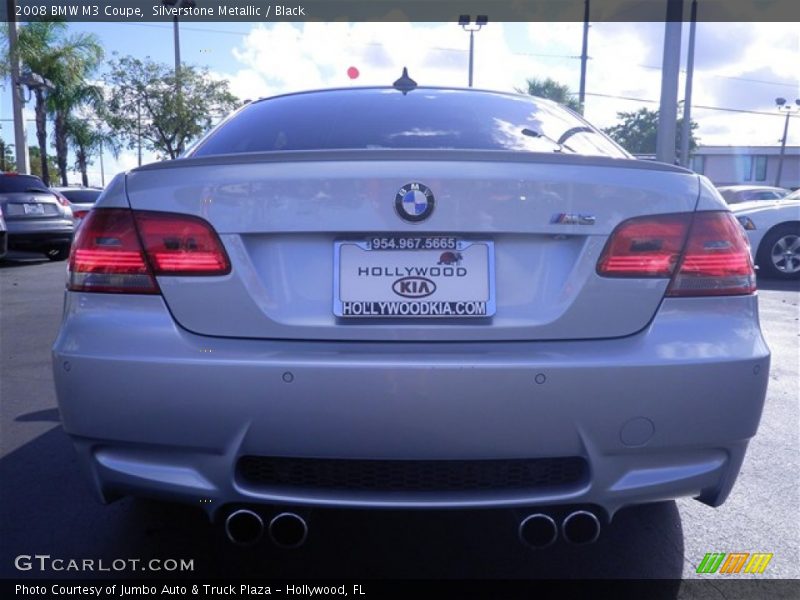 Silverstone Metallic / Black 2008 BMW M3 Coupe