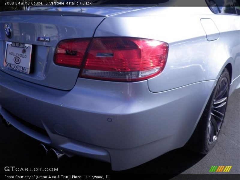 Silverstone Metallic / Black 2008 BMW M3 Coupe