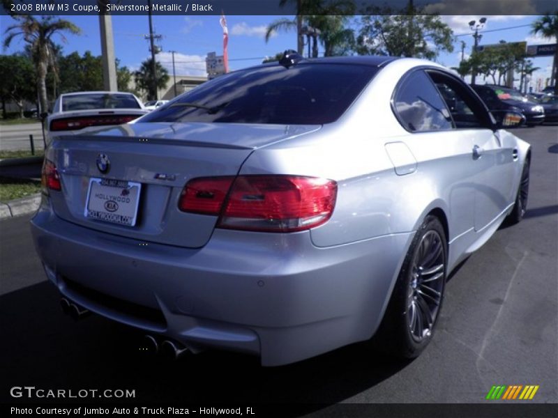 Silverstone Metallic / Black 2008 BMW M3 Coupe