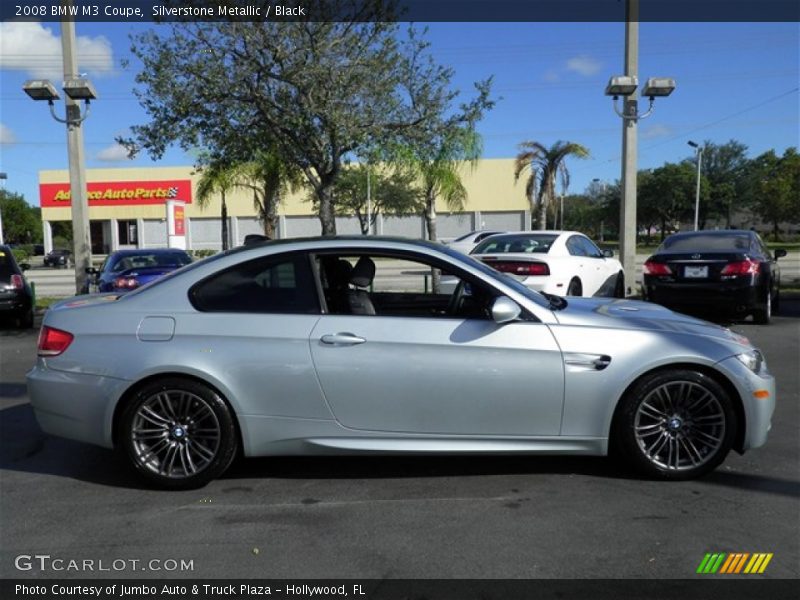Silverstone Metallic / Black 2008 BMW M3 Coupe
