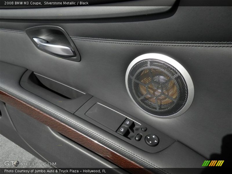 Silverstone Metallic / Black 2008 BMW M3 Coupe