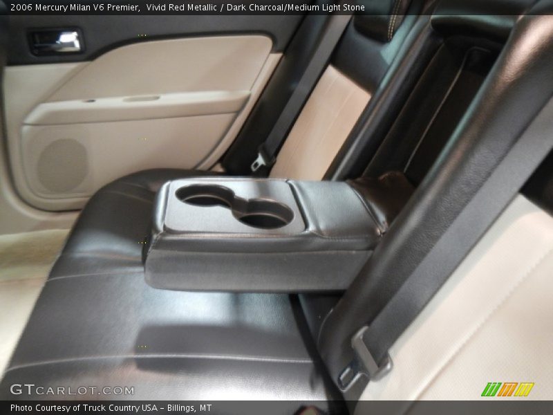 Vivid Red Metallic / Dark Charcoal/Medium Light Stone 2006 Mercury Milan V6 Premier