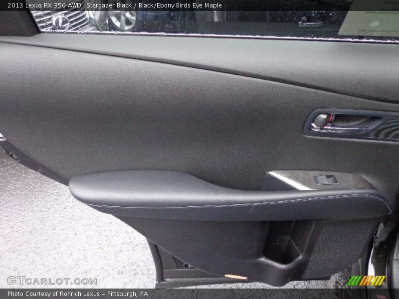 Stargazer Black / Black/Ebony Birds Eye Maple 2013 Lexus RX 350 AWD