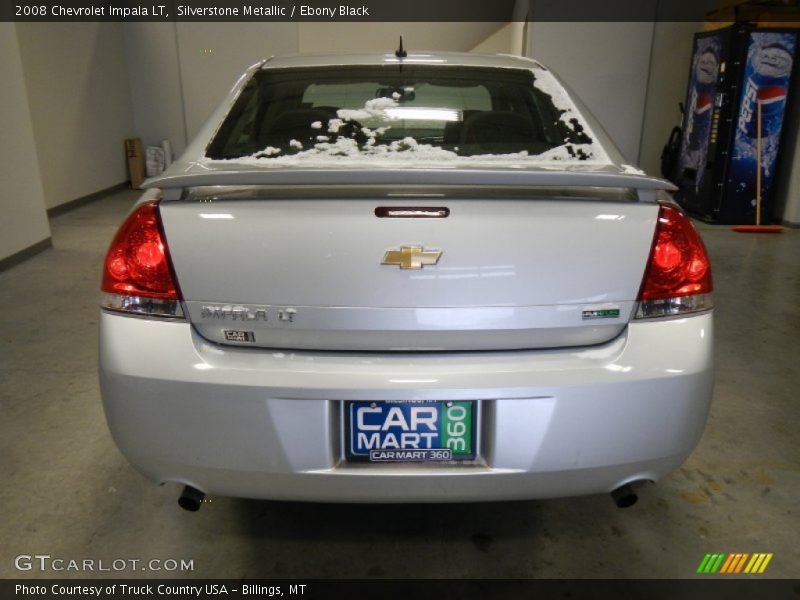 Silverstone Metallic / Ebony Black 2008 Chevrolet Impala LT
