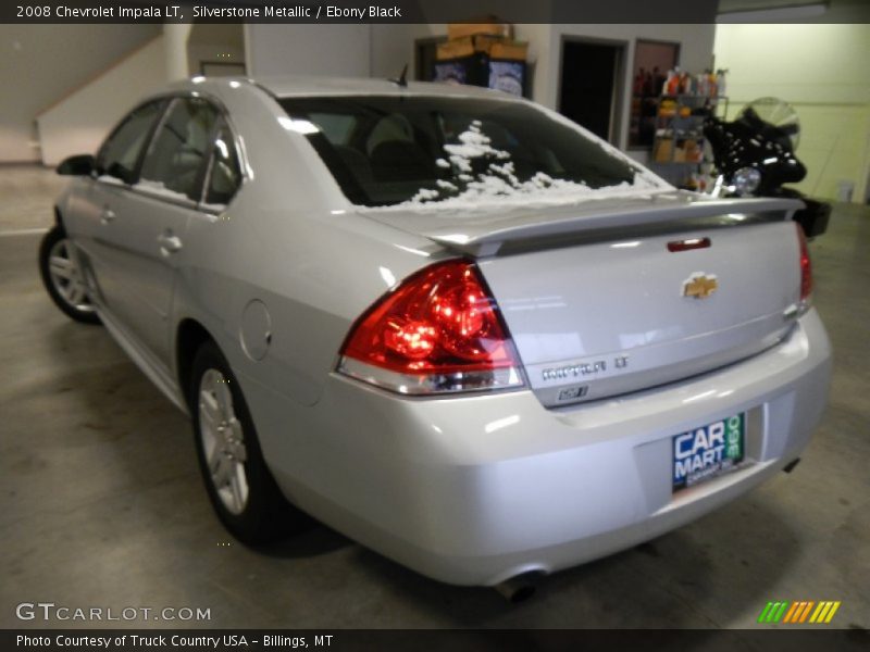 Silverstone Metallic / Ebony Black 2008 Chevrolet Impala LT