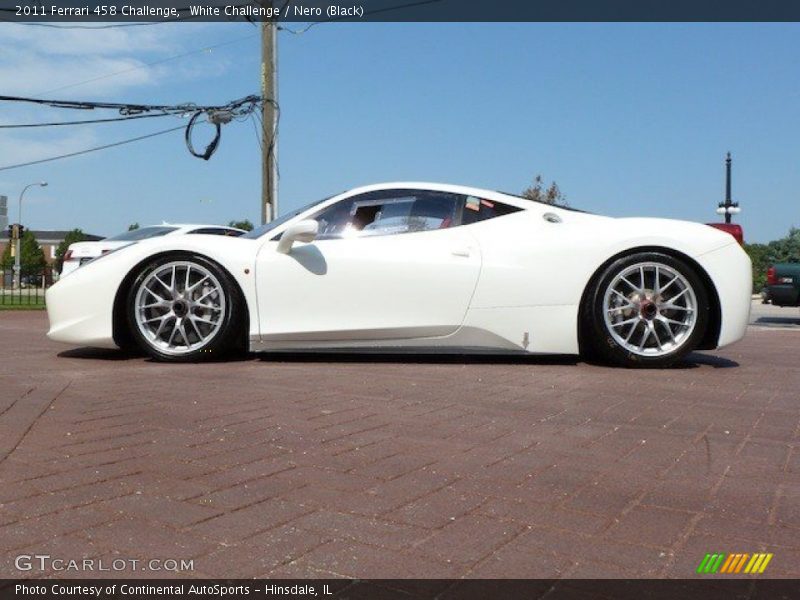  2011 458 Challenge White Challenge