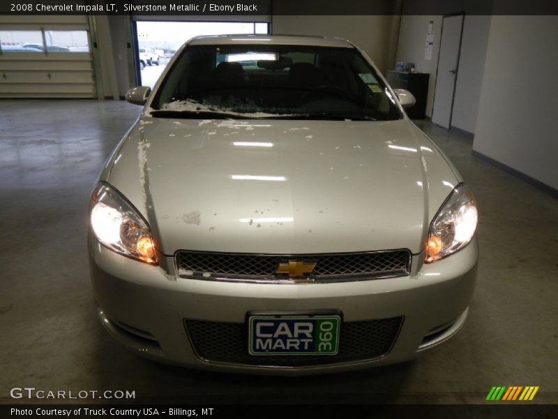 Silverstone Metallic / Ebony Black 2008 Chevrolet Impala LT