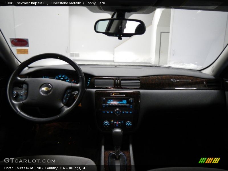 Silverstone Metallic / Ebony Black 2008 Chevrolet Impala LT