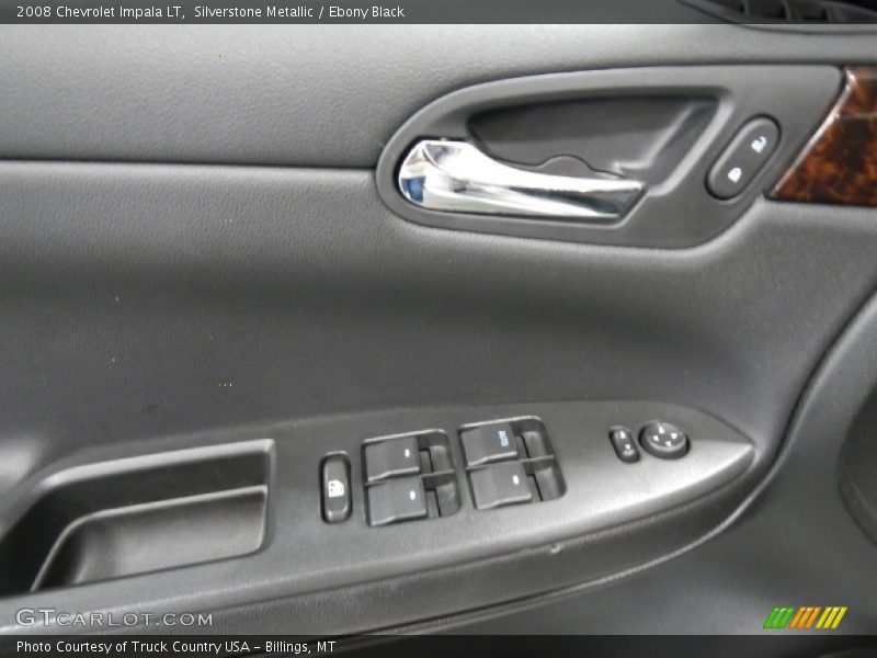 Silverstone Metallic / Ebony Black 2008 Chevrolet Impala LT