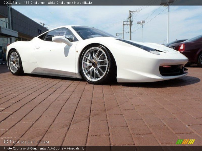  2011 458 Challenge White Challenge