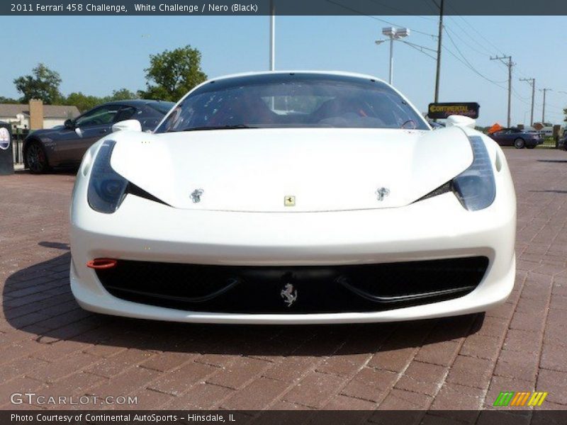  2011 458 Challenge White Challenge