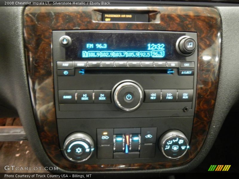 Silverstone Metallic / Ebony Black 2008 Chevrolet Impala LT