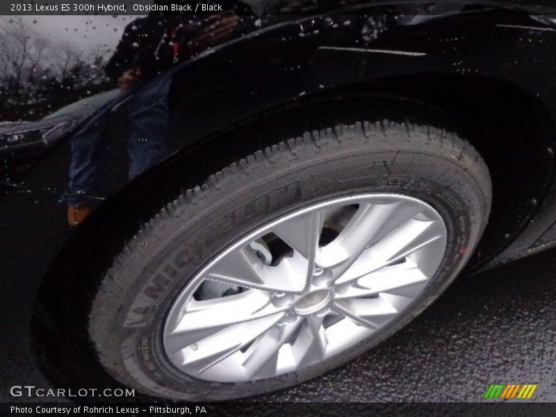 Obsidian Black / Black 2013 Lexus ES 300h Hybrid