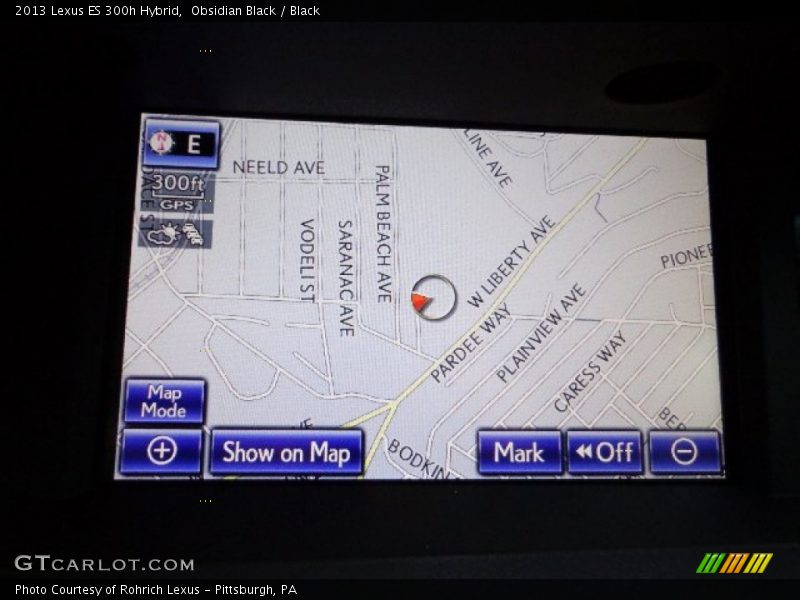 Obsidian Black / Black 2013 Lexus ES 300h Hybrid