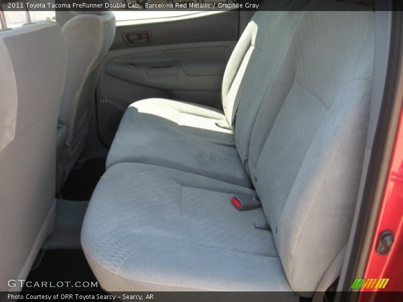 Barcelona Red Metallic / Graphite Gray 2011 Toyota Tacoma PreRunner Double Cab