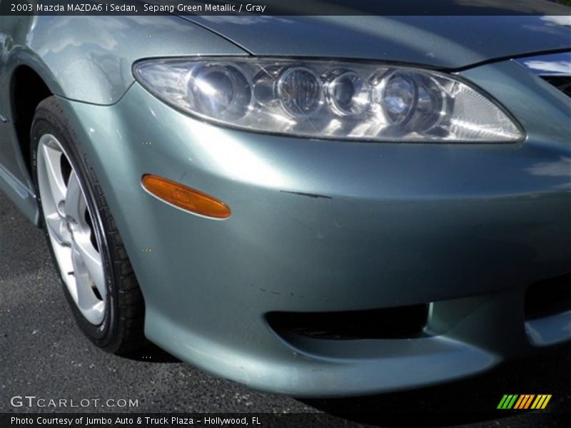 Sepang Green Metallic / Gray 2003 Mazda MAZDA6 i Sedan